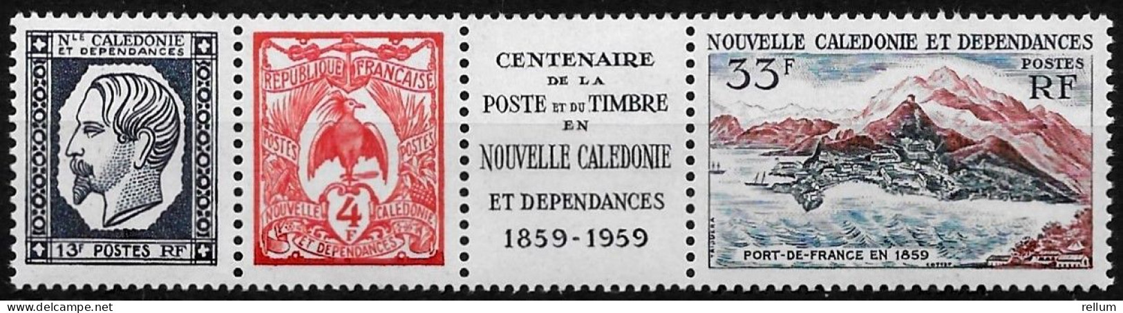 Nouvelle Calédonie 1960 - Yvert Et Tellier Nr. BF 2 - Michel Nr. Block 2 ** - Blocks & Kleinbögen