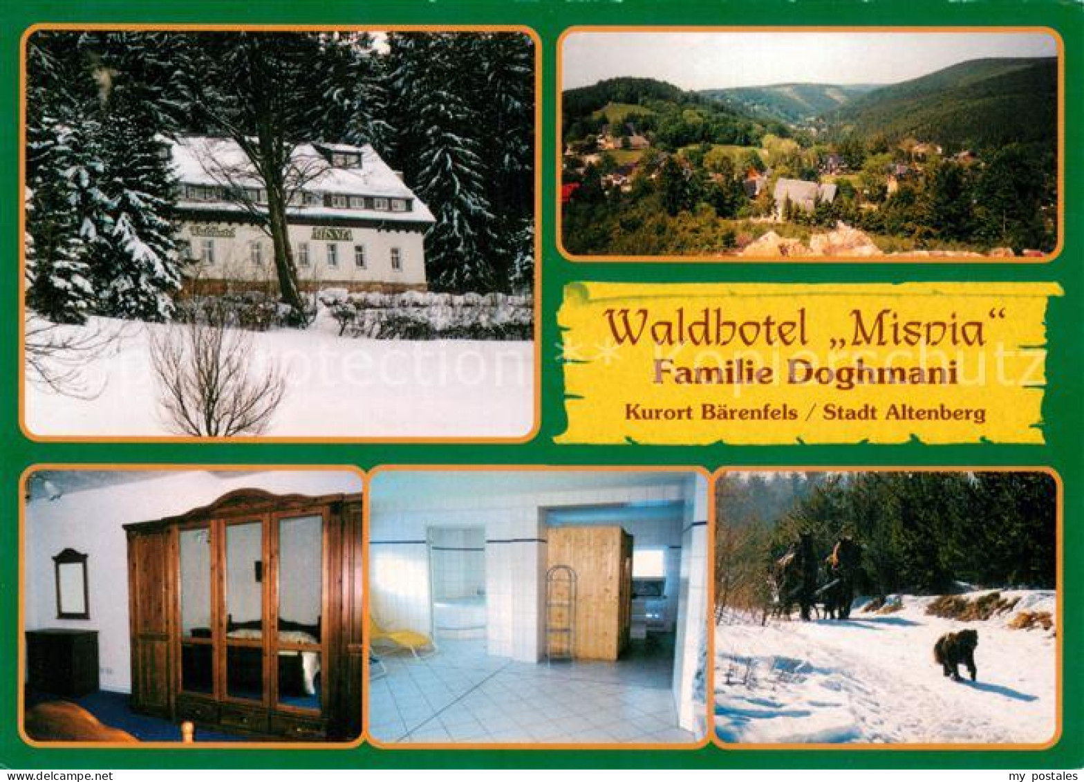 73652867 Baerenfels Erzgebirge Waldhotel Misnia Fremdenzimmer Landschaftspanoram - Altenberg