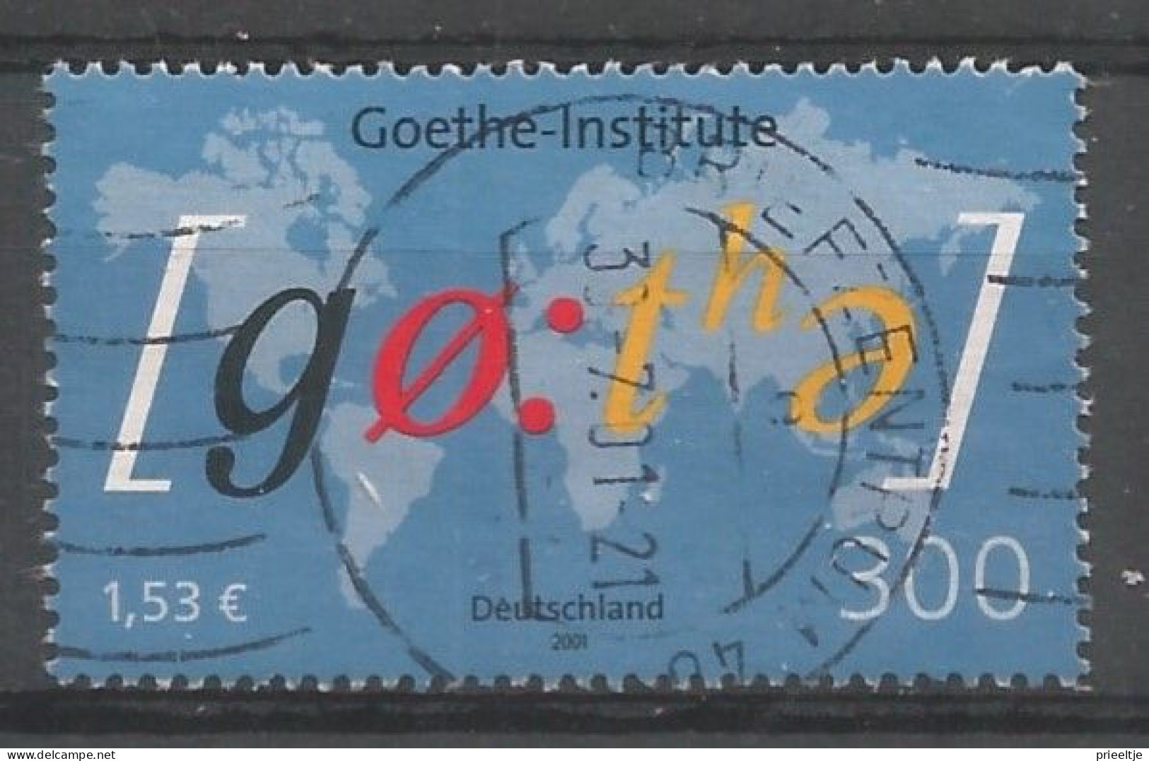 DBP 2001 Goethe Institute Y.T. 2013 (0) - Oblitérés