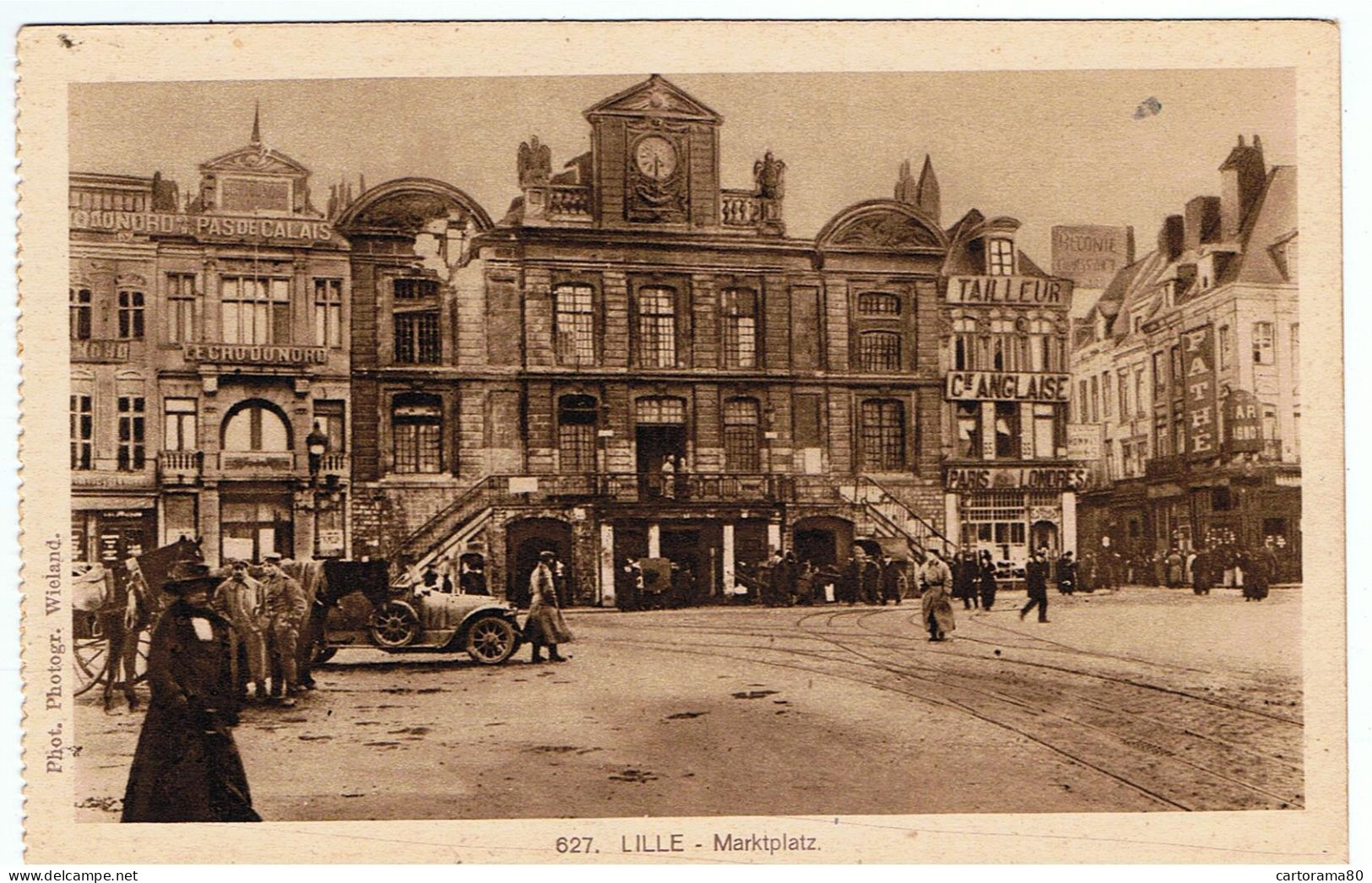 Lille / " Marktplatz " / Ed. Knackstedl - Lille