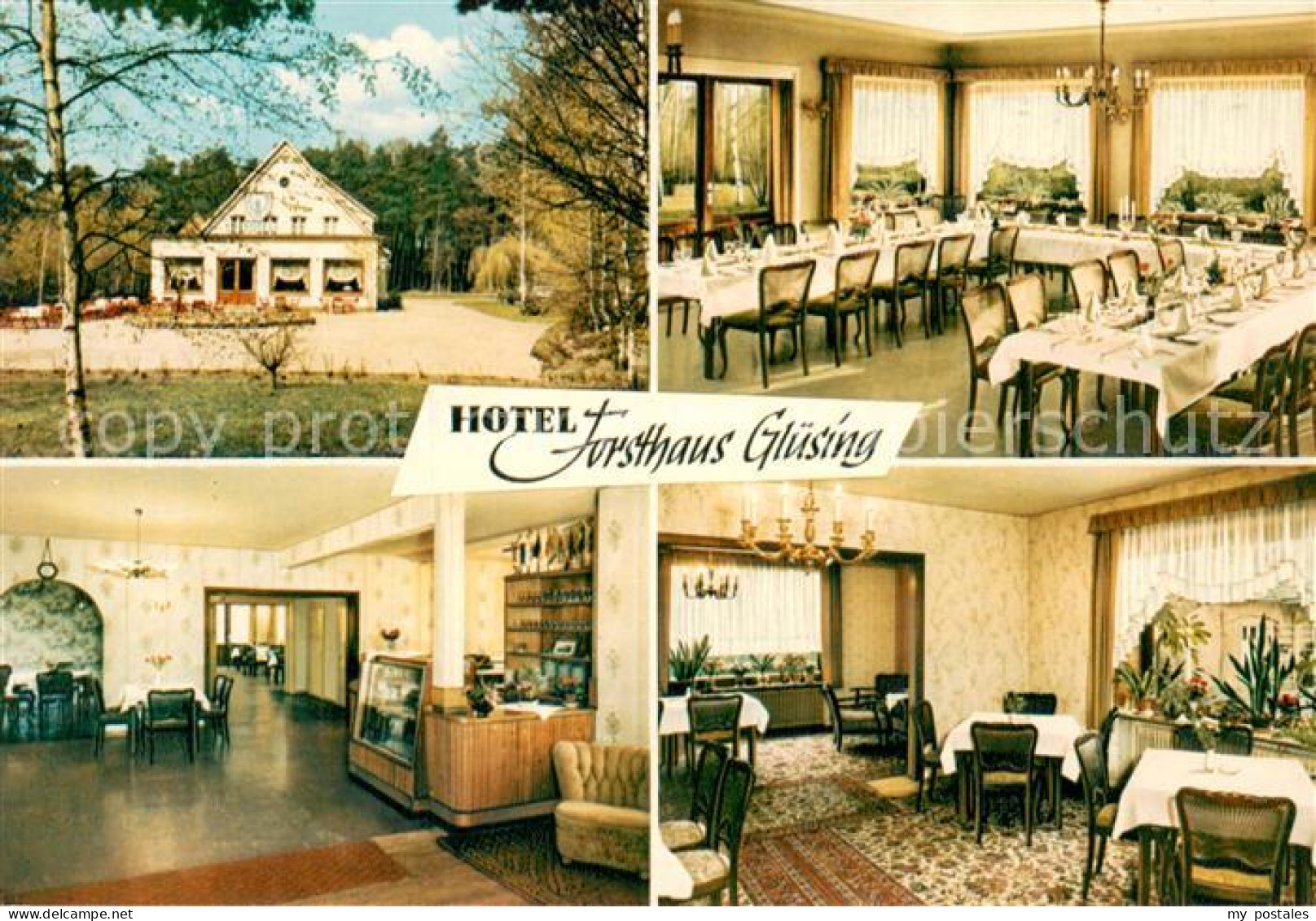 73652840 Lauenburg Elbe Hotel Forsthaus Gluesing Restaurant Lauenburg Elbe - Lauenburg