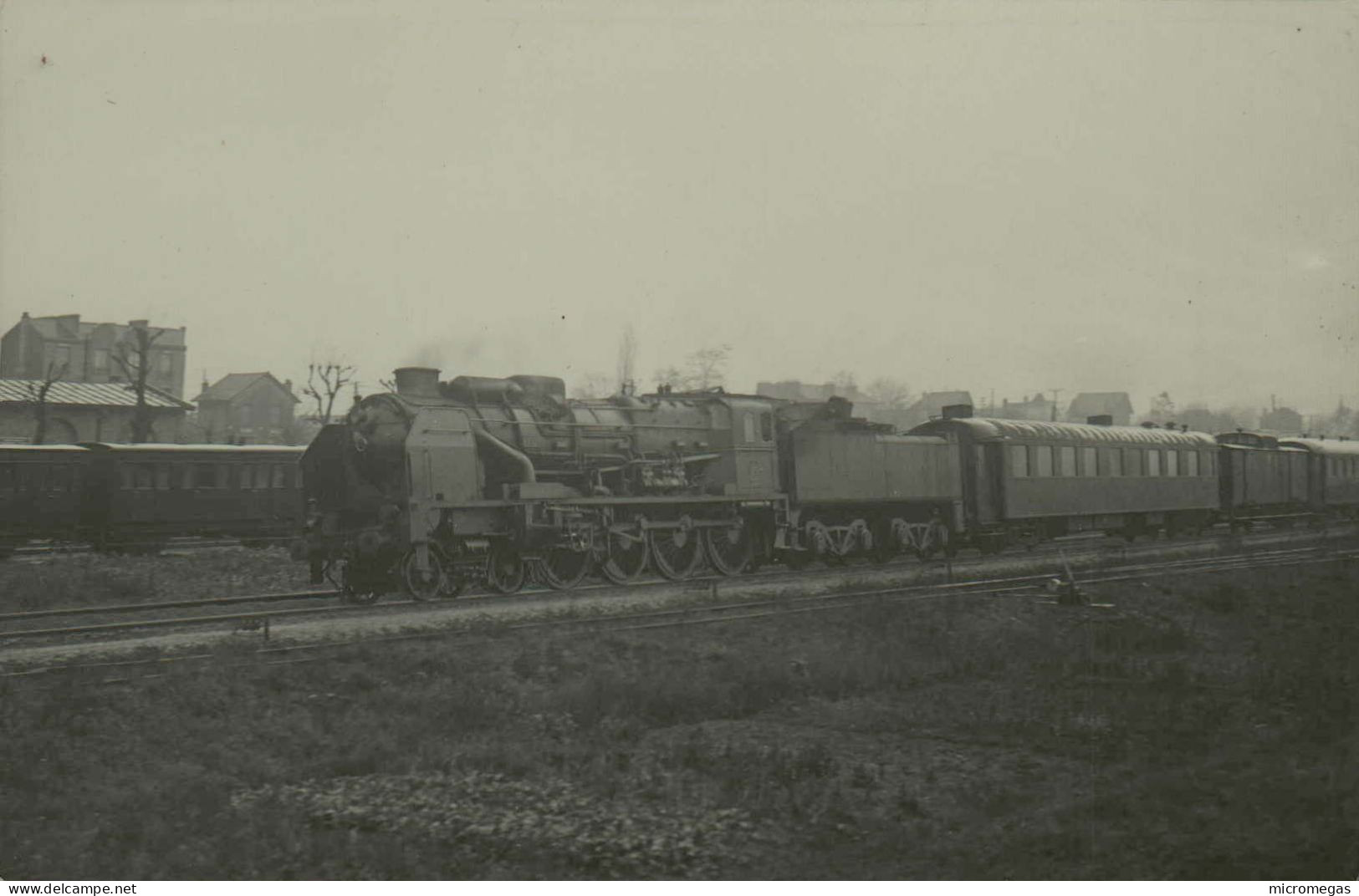 Reproduction - Train D'essai Boulogne-Le Landy 4-707 - Abri Origine, 1934 - Trains