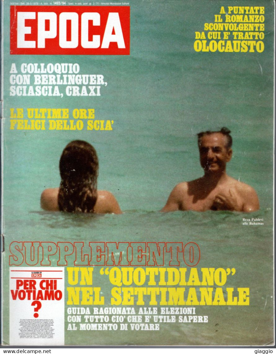 °°° RIVISTA EPOCA N° 1493/94 DEL 26 MAGGIO 1979 °°° - Altri & Non Classificati