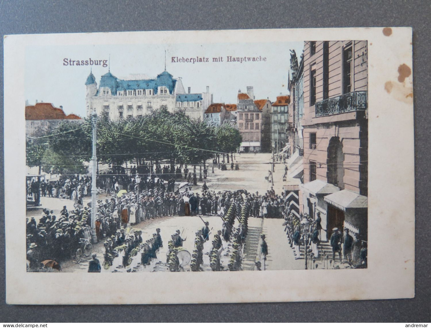 STRASSBURG - KLEBERPLATZ MIT HAUPTWACHE - Strasbourg