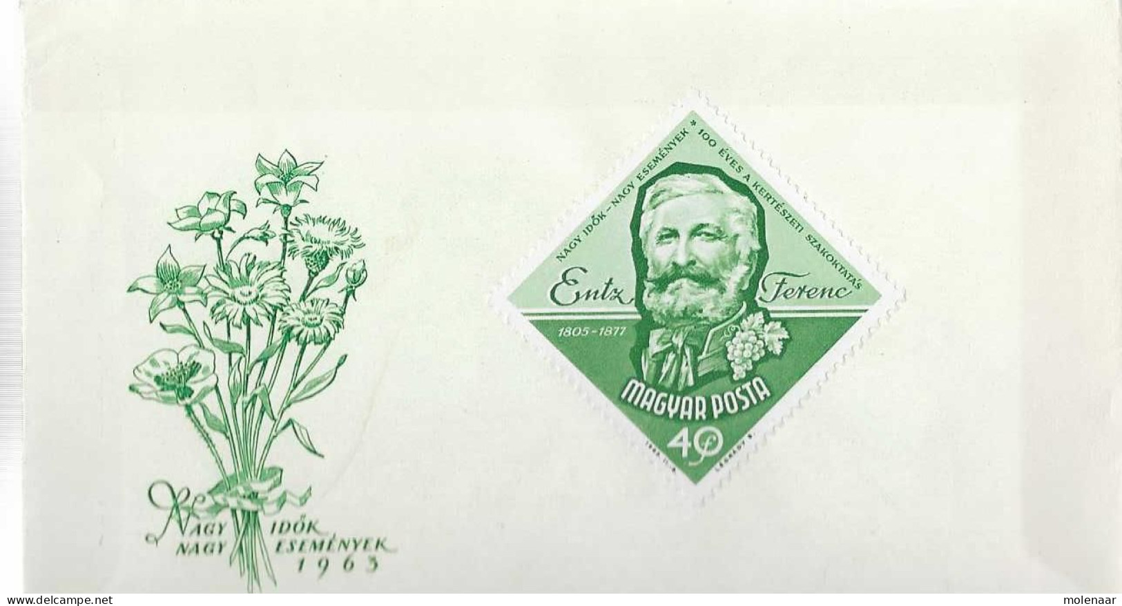 Postzegels > Europa > Hongarije > FDC  Met 1957 (17073) - FDC