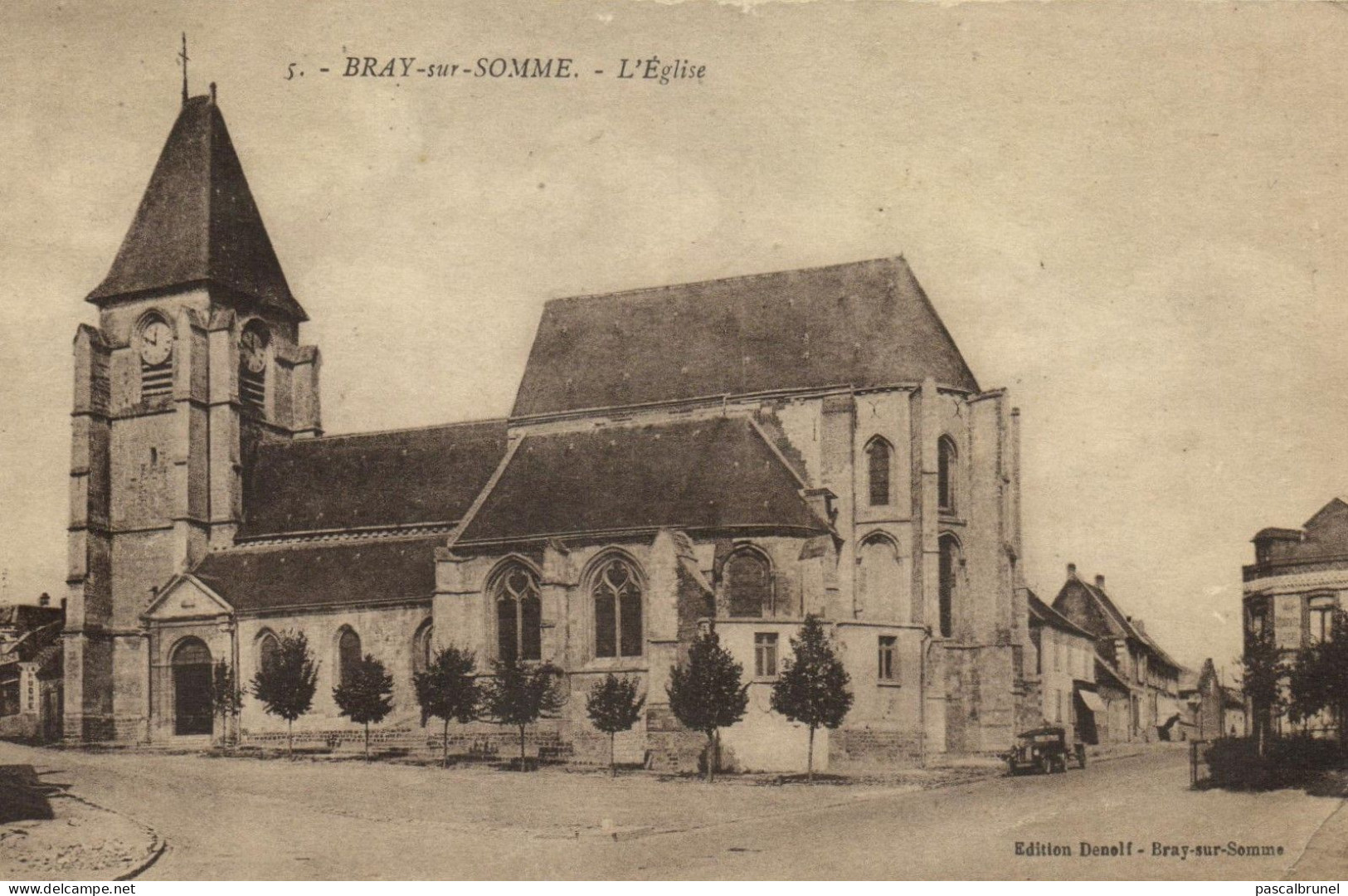 BRAY SUR SOMME - L'EGLISE - Bray Sur Somme