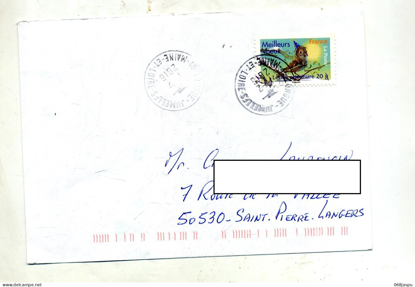 Lettre Cachet Longue - Manual Postmarks