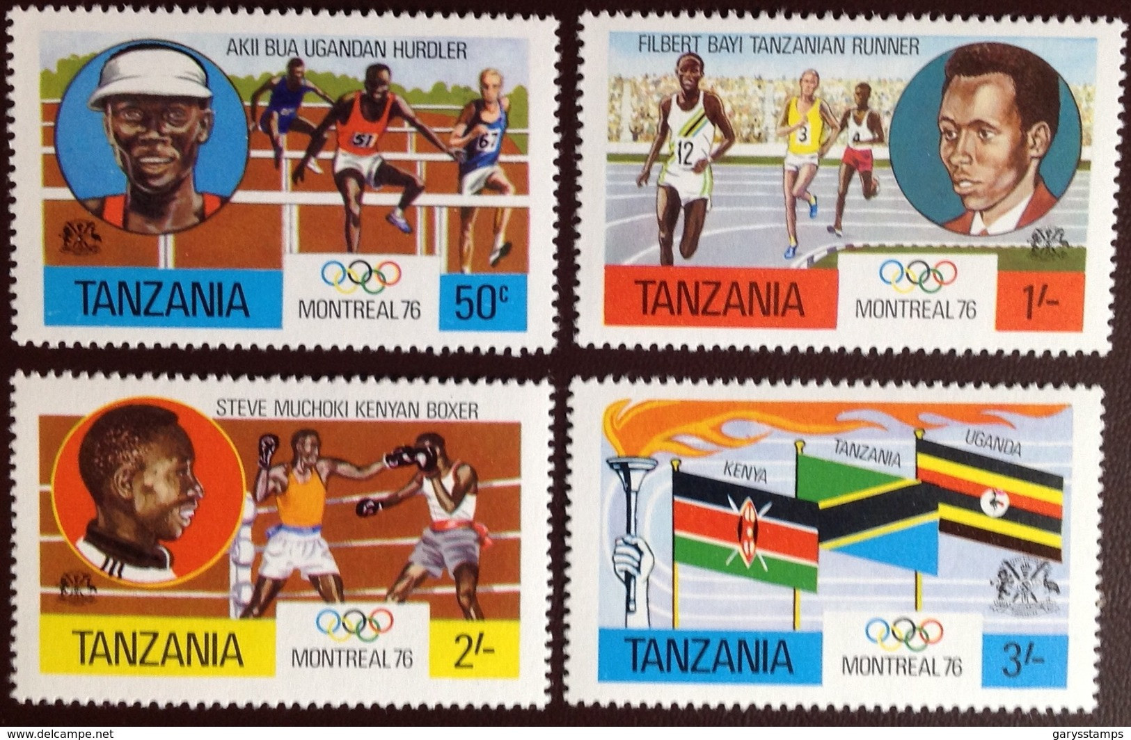 Tanzania 1976 Olympic Games MNH - Tansania (1964-...)