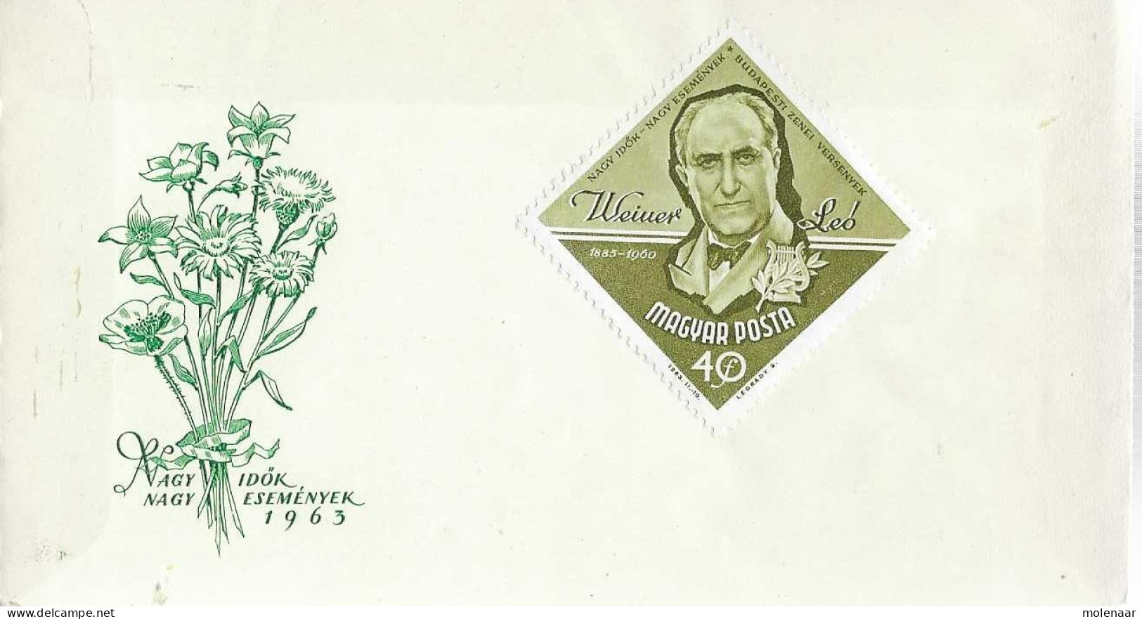 Postzegels > Europa > Hongarije > FDC  Met 1989 (17074) - FDC