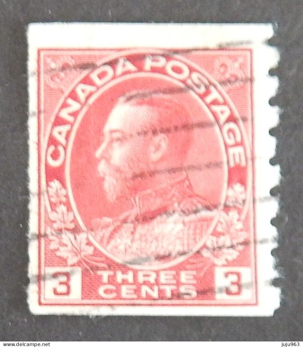 CANADA YT 111bB  OBLITÉRÉ "GEORGE V" ANNÉES 1918/1925 - Used Stamps