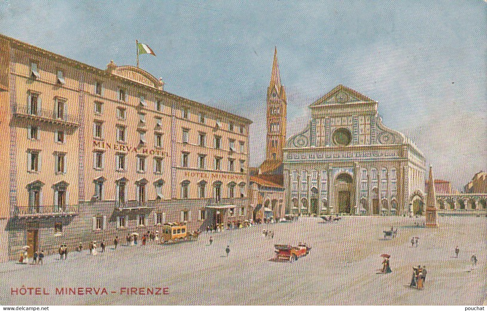 ZY 3- FIRENZE ( ITALIA ) - HOTEL MINERVA - 2 SCANS - Firenze (Florence)