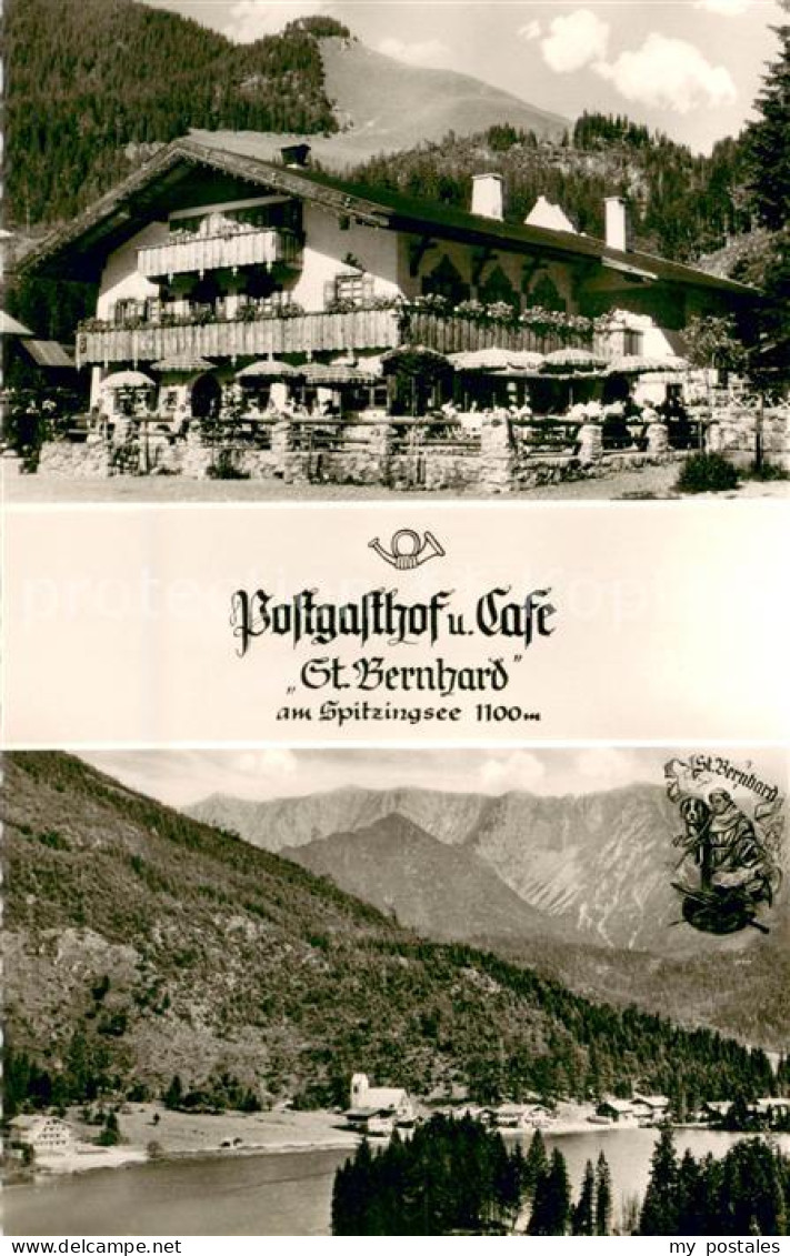 73652728 Schliersee Postgasthof Und Cafe St. Bernhard Am Spitzingsee Alpen Schli - Schliersee