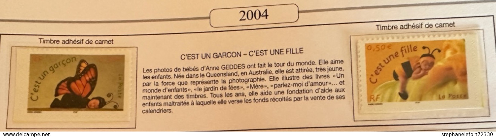 Timbres 2004  Année Complète Neufs ** Et  Blocs (Voir Photo) - 2000-2009