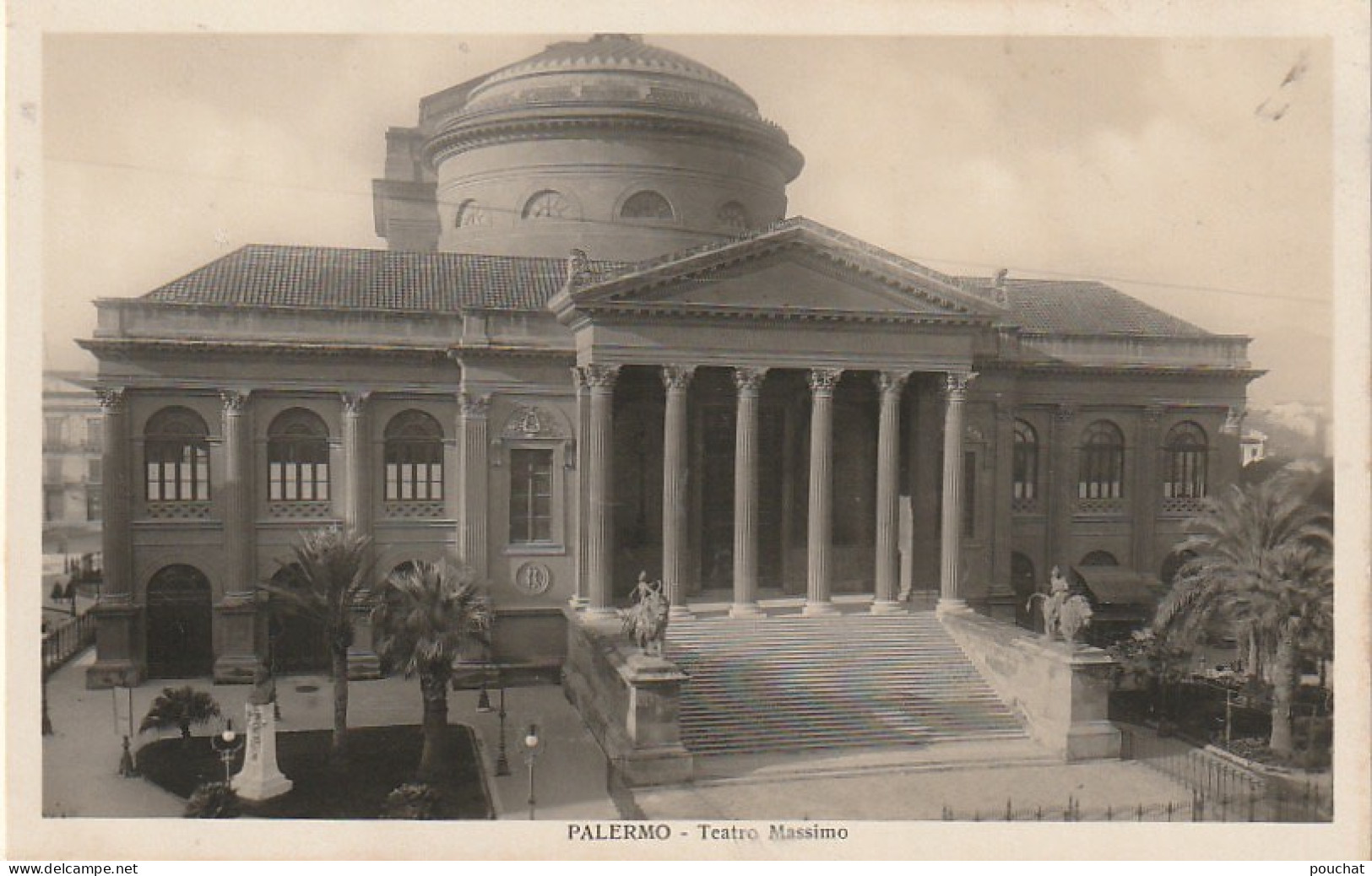 ZY 4- PALERMO ( ITALIA ) - TEATRO MASSIMO - 2 SCANS - Palermo