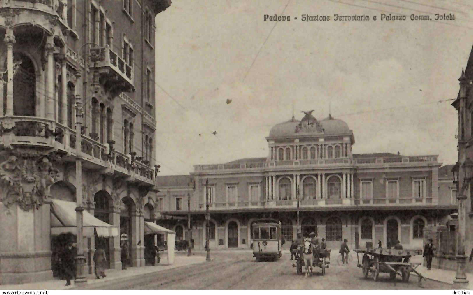 VICENZA - PIAZZA  DEI  SIGNORI  - 1913 - Vicenza