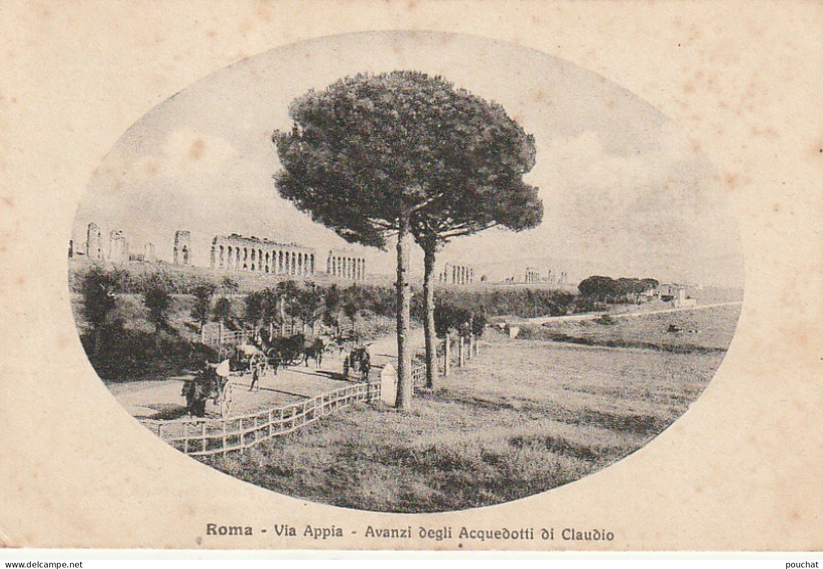 ZY 4- ROMA ( ITALIA ) - VIA APPIA - AVANZI DEGLI AQUEDOTTI DI CLAUDIO - 2 SCANS - Otros & Sin Clasificación