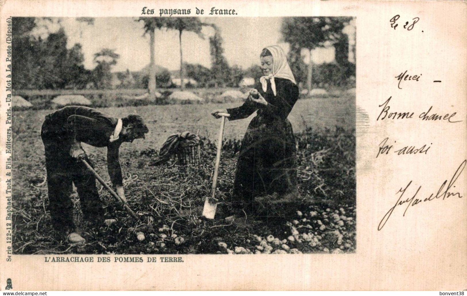 K0105 - L' Arrachage Des Pommes De Terre - Les Paysans De France - Bauern