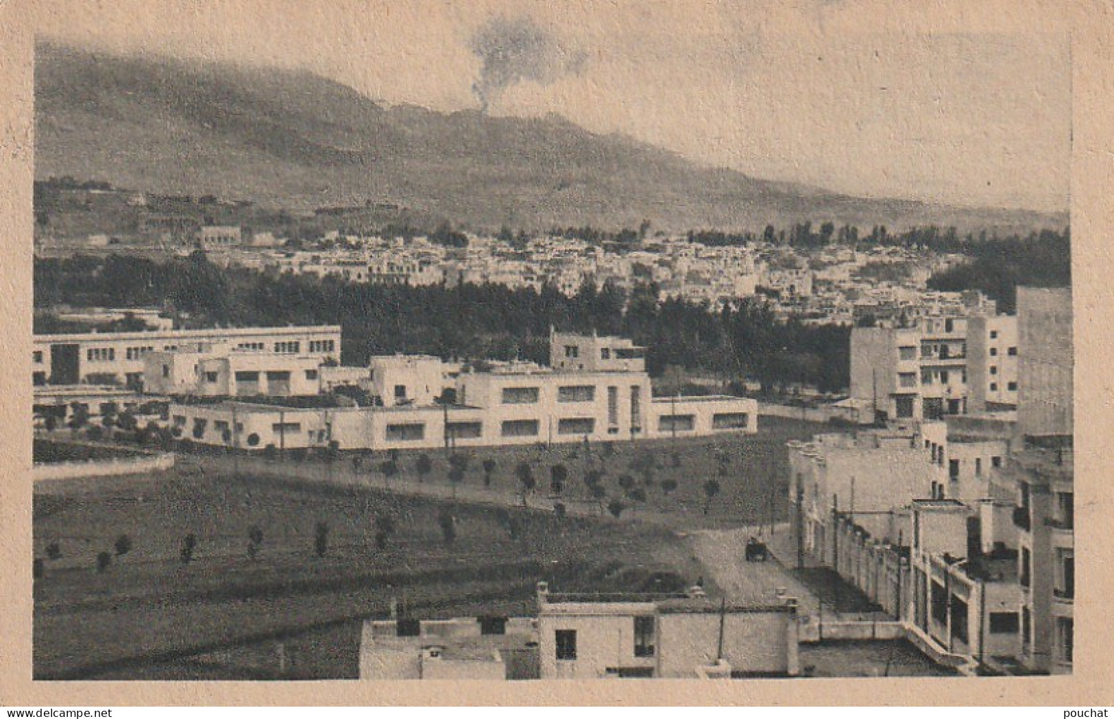 ZY 6- FEZ ( MAROC ) - VILLE NOUVELLE - VUE SUR FES DJEDID - 2 SCANS - Fez (Fès)