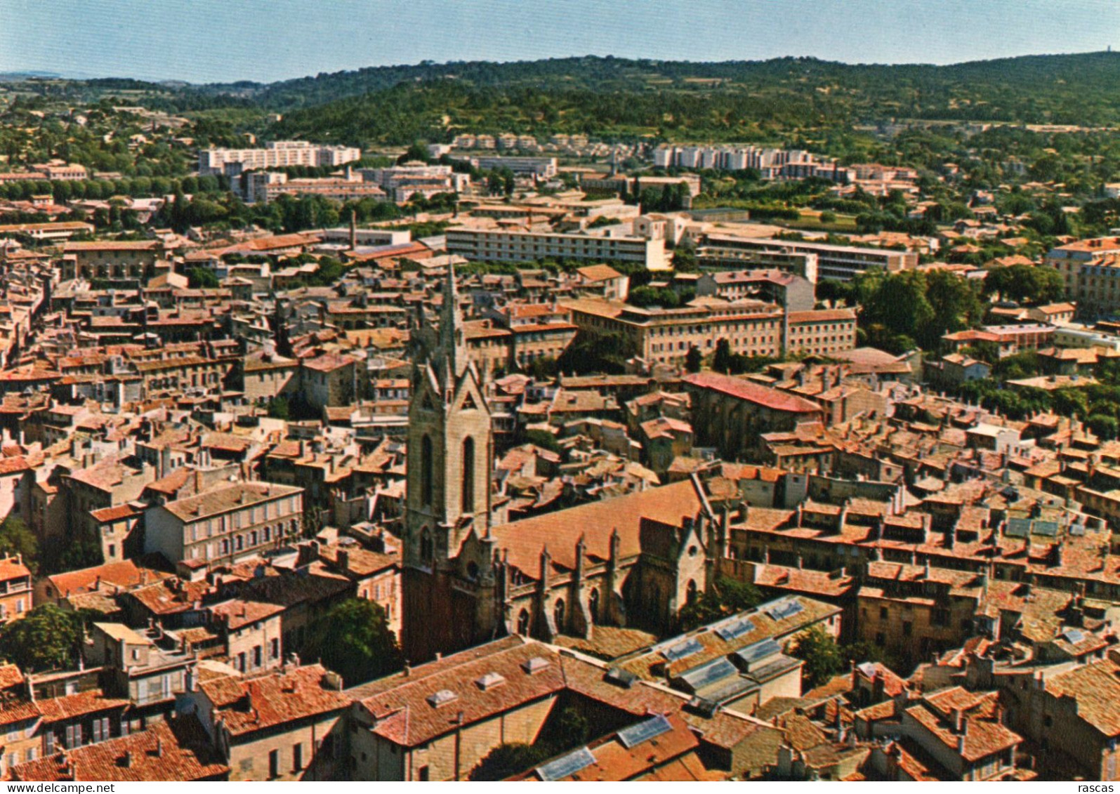 CPM - P - BOUCHES DU RHONE - AIX EN PROVENCE - VUE AERIENNE - Aix En Provence