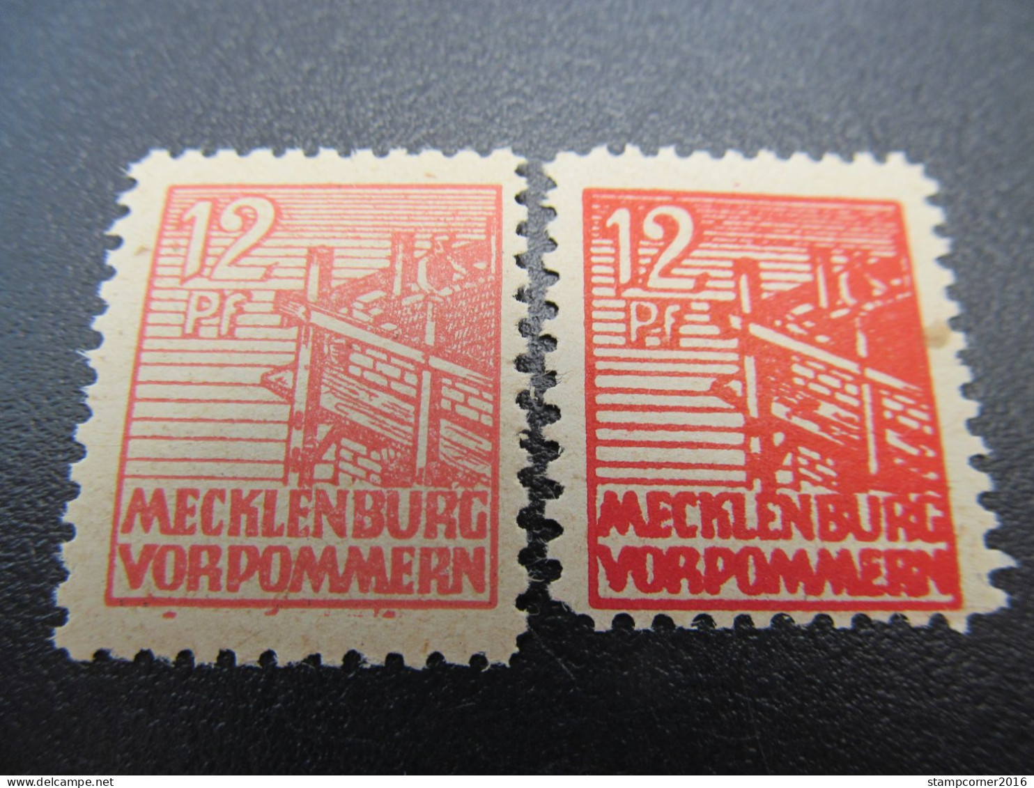SBZ Nr. 37e+37f, 1946, Postfrisch, BPP Geprüft, Mi 89€ *DEK107* - Ungebraucht
