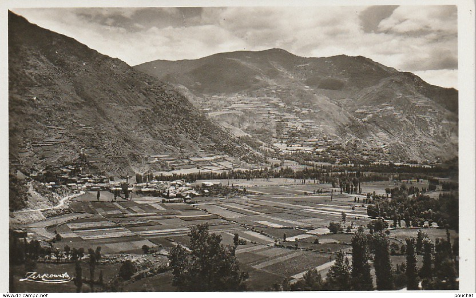 ZY 11 - VALL D' ANEU ( ESPANA ) - PLA D' ESTERRI - MUNTANYES DEL SEQUE - 2 SCANS - Lérida