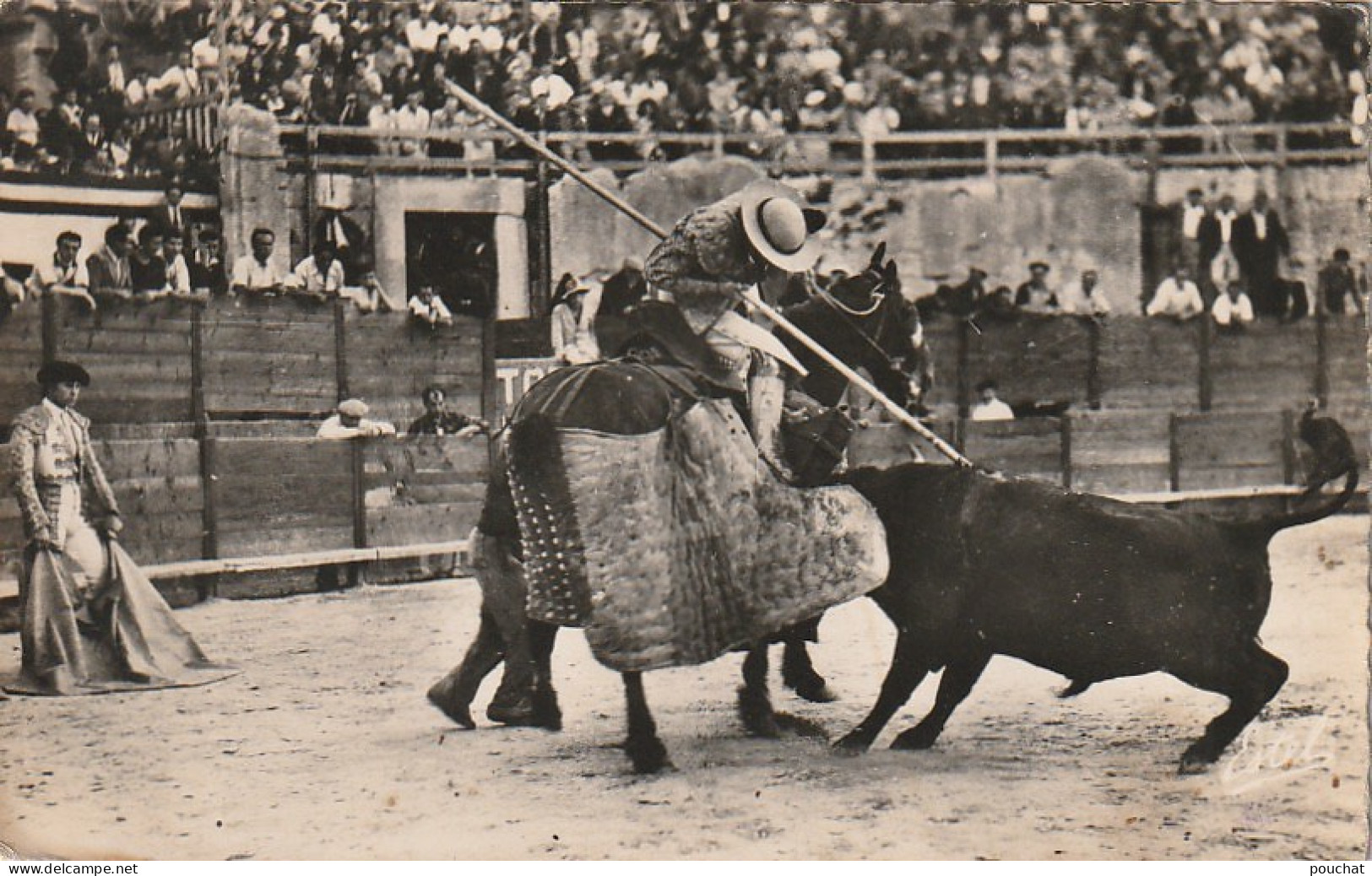 ZY 11 - CORRIDA DES TOROS - PICADOR - 2 SCANS - Corrida