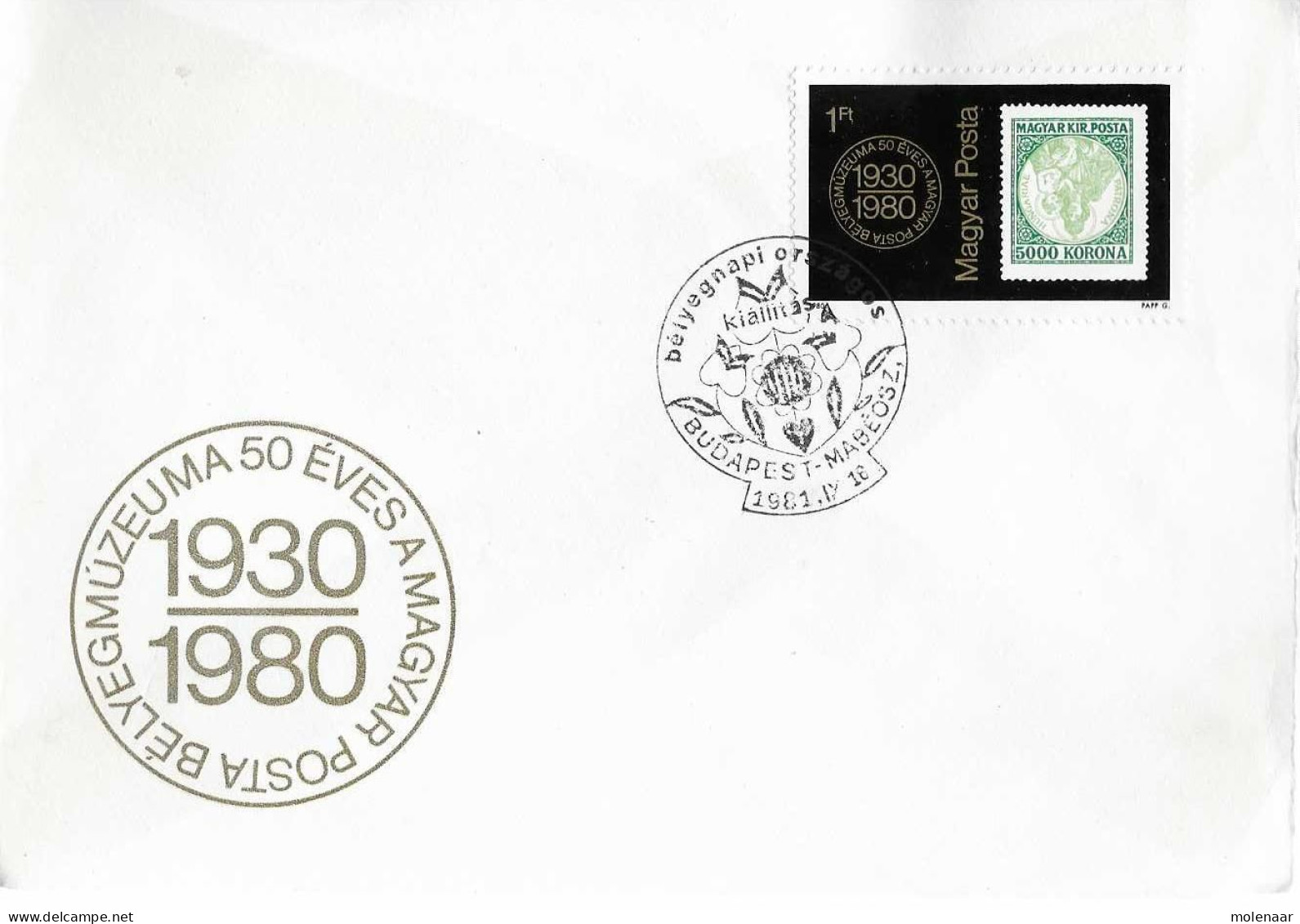 Postzegels > Europa > Hongarije > 1971-80 > Brief Met No. 3451 (17076) - Storia Postale