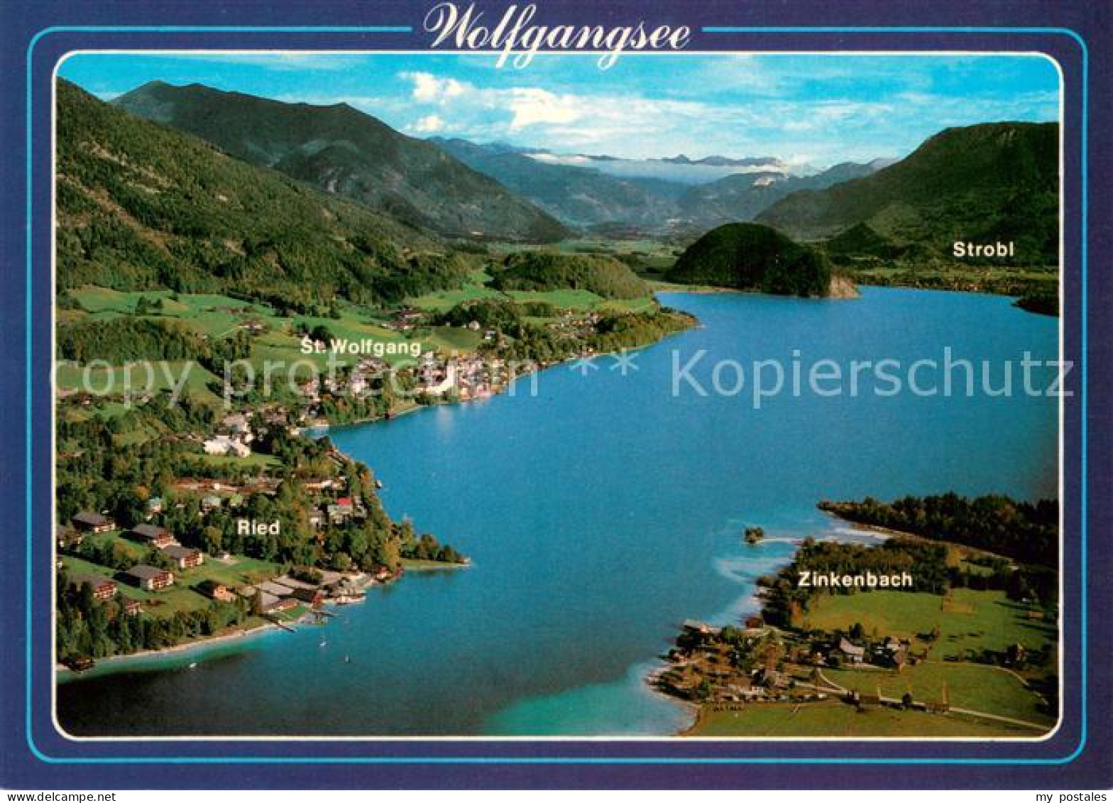 73652626 St Wolfgang Salzkammergut Ferienparadies Wolfgangsee Und Umgebung Alpen - Otros & Sin Clasificación