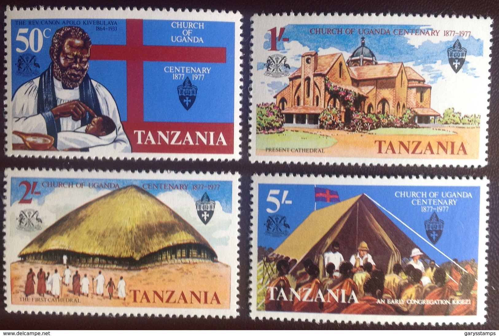 Tanzania 1977 Church Centenary MNH - Tansania (1964-...)