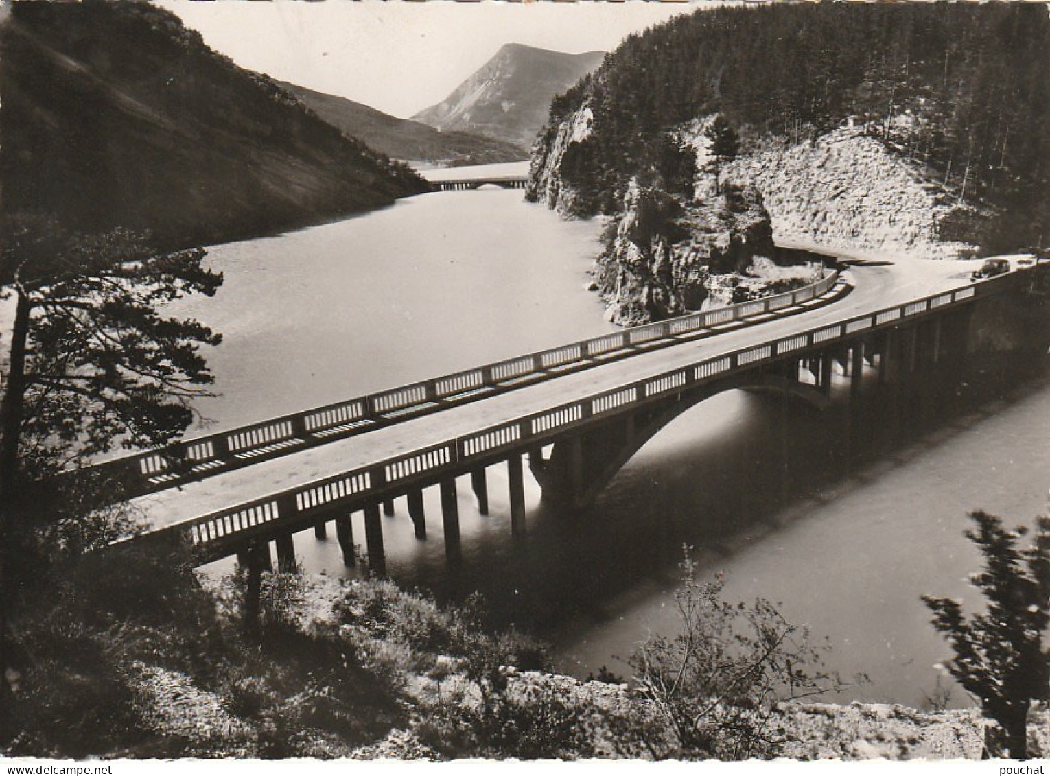 ZY 16-(04) PONT D' ANGLES ET PONT JULIEN SUR LE BARRAGE DE CASTILLON ENTRE CASTELLANE ET ST ANDRE LES ALPES - 2 SCANS - Otros & Sin Clasificación