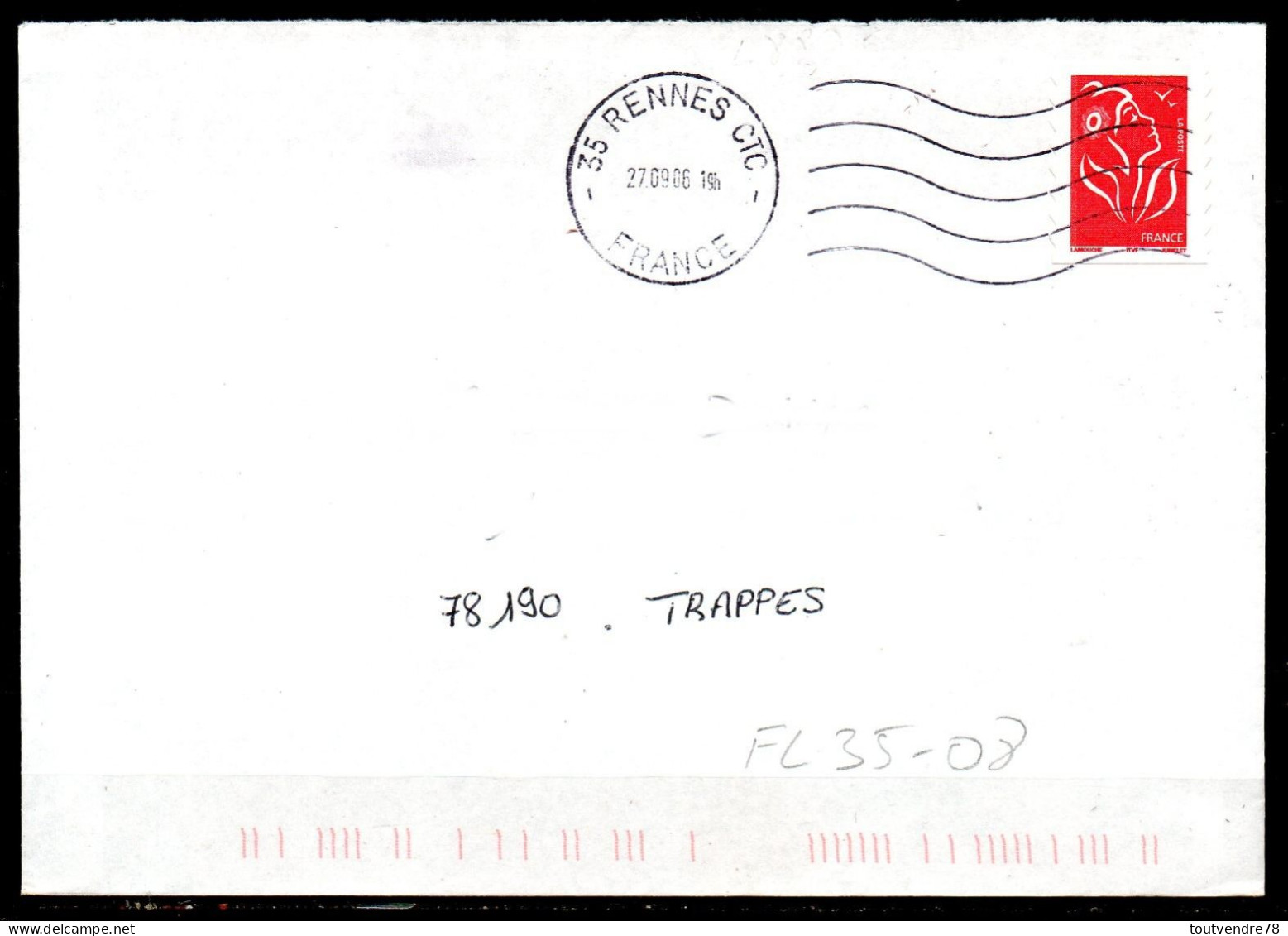 FL35-08 : Dept 35 (Ille-et-Vilaine) RENNES CTC 2006 > FL 5LO - Mechanical Postmarks (Advertisement)