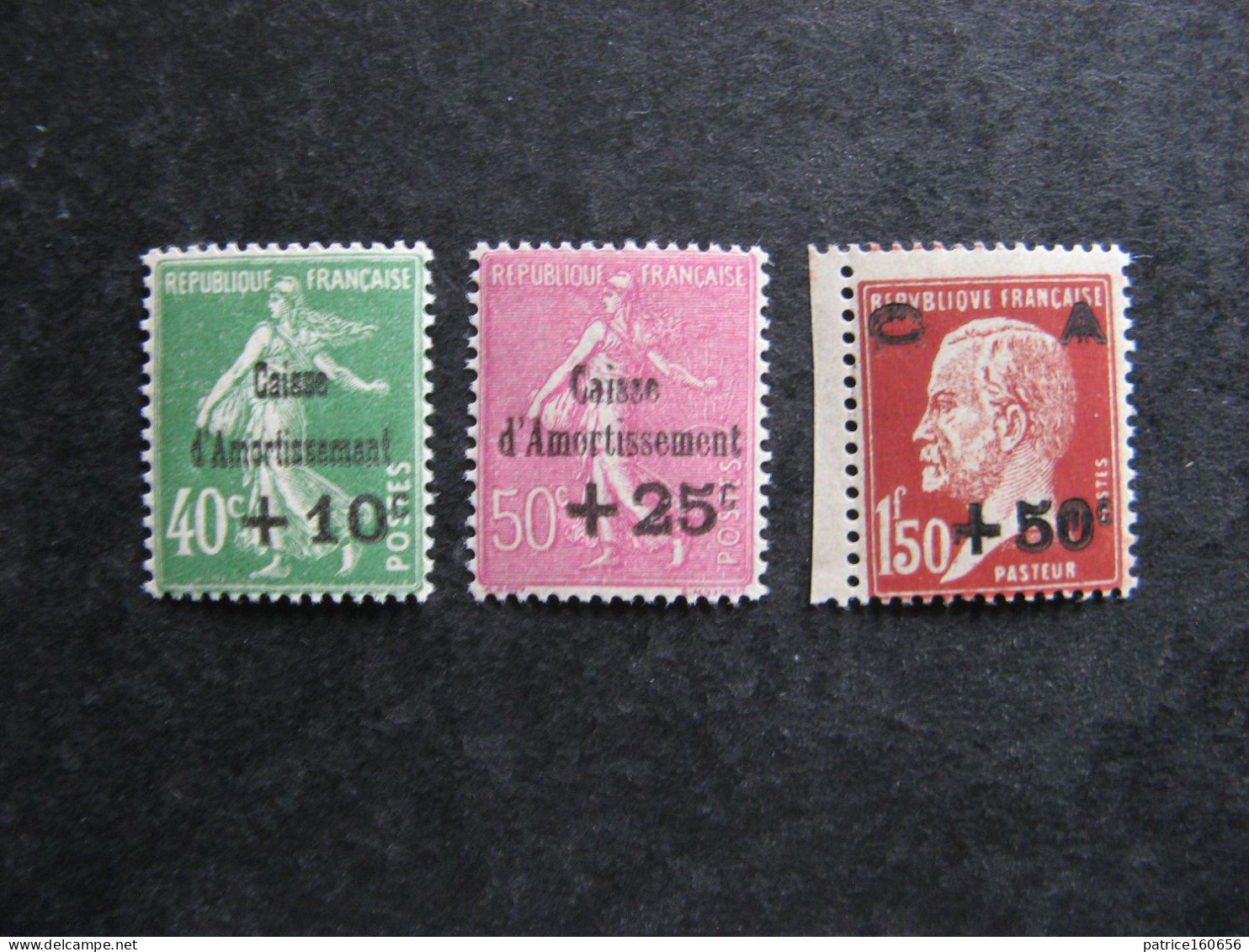 A). TB Série N°253 Au N° 255, Neuf XX. - Unused Stamps