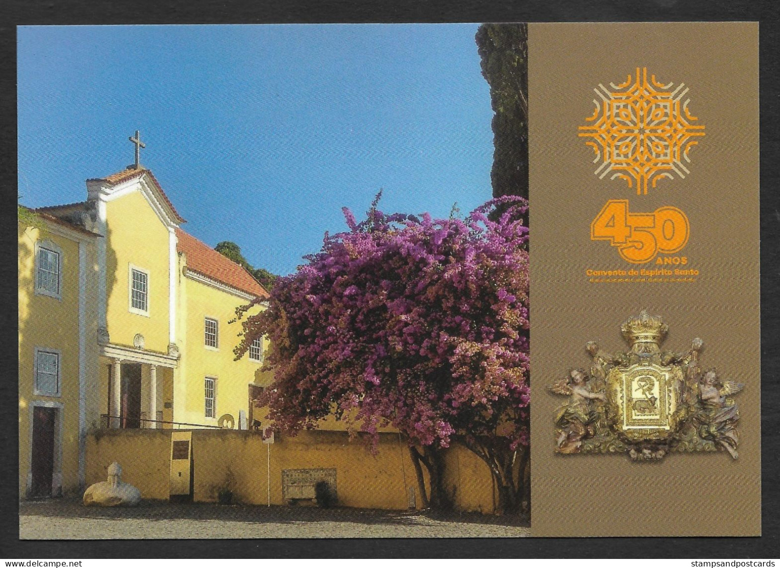 Portugal Entier Postal 2023 Couvent Du Saint-Esprit Cachet Loures Convent Of The Holy Spirit Stationery Pmk - Churches & Cathedrals