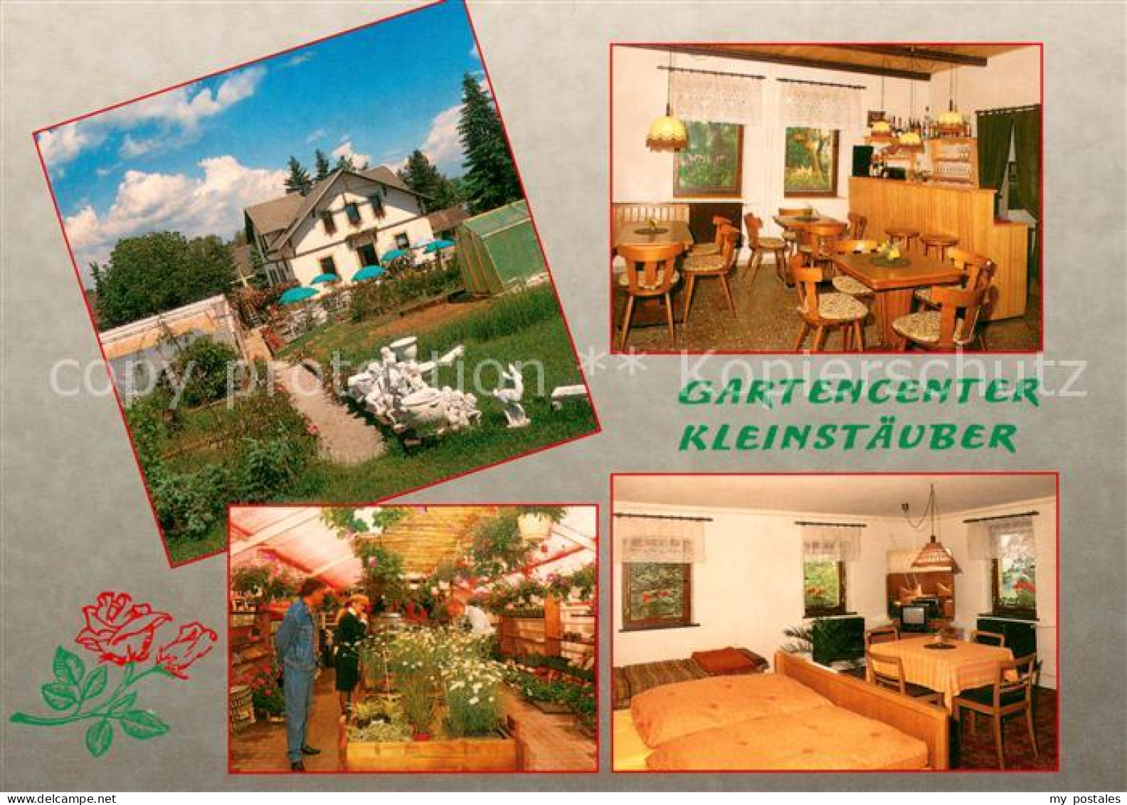 73652558 Stolpen Landgasthaus Pension Gartencenter Kleinstaeuber Gaststube Zimme - Stolpen