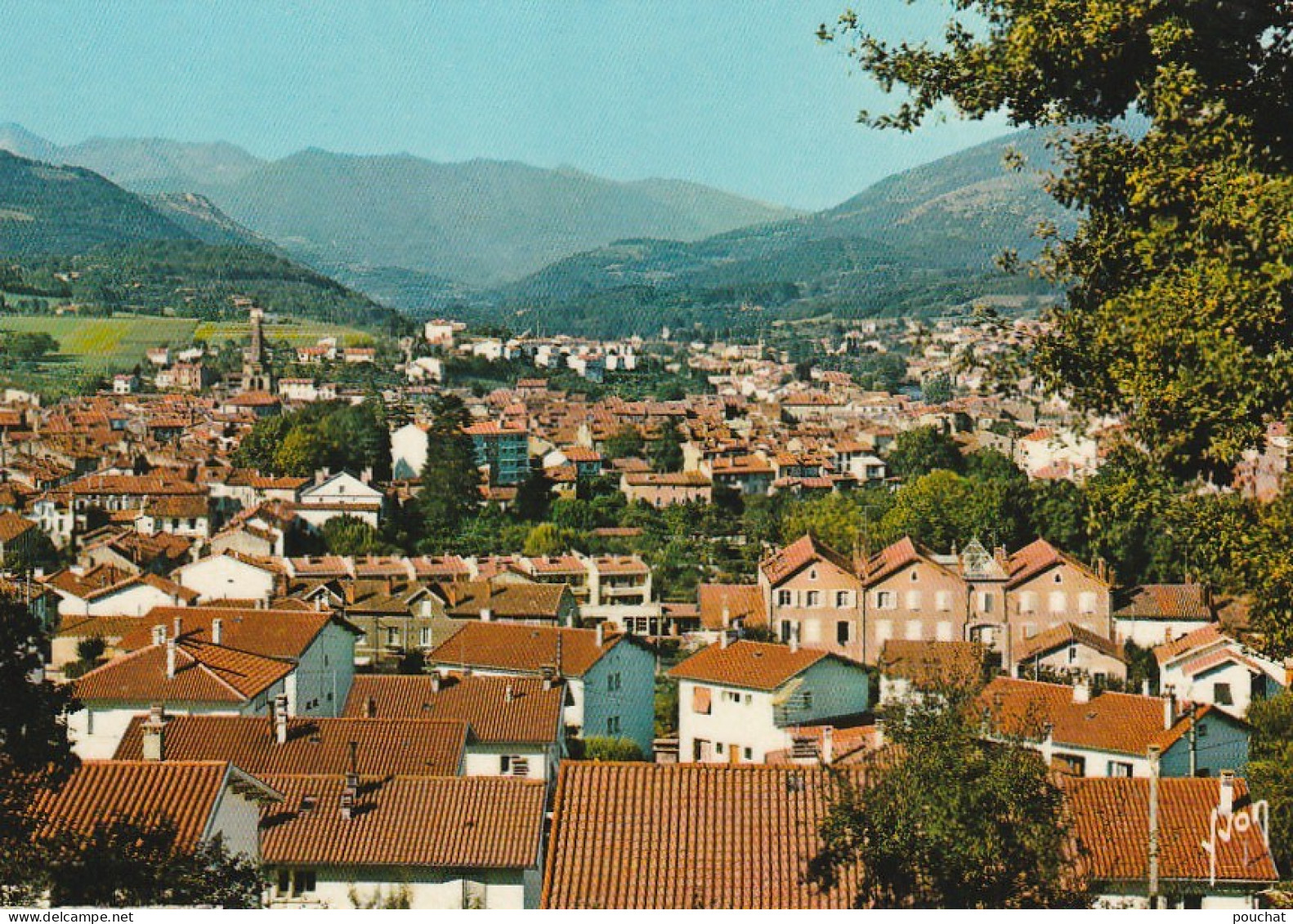 ZY 21-(09) SAINT GIRONS - VUE GENERALE  - 2 SCANS - Saint Girons