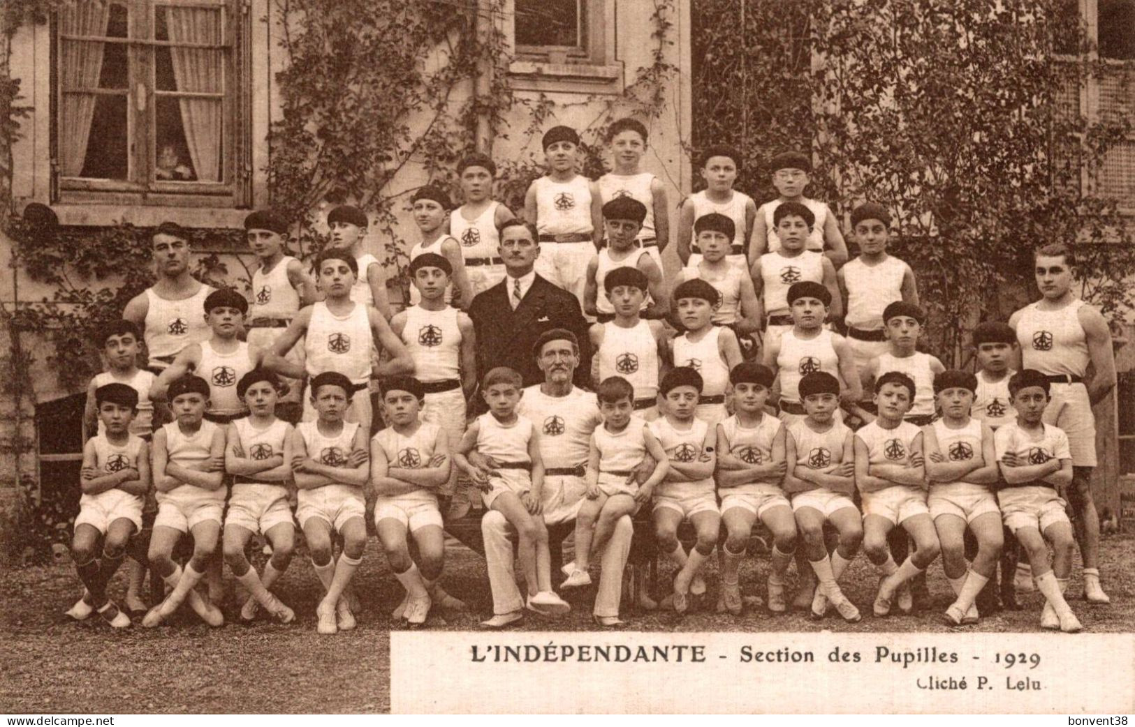 K0105 - L' INDÉPENDANTE - Section Des Pupilles - 1929 - Schools
