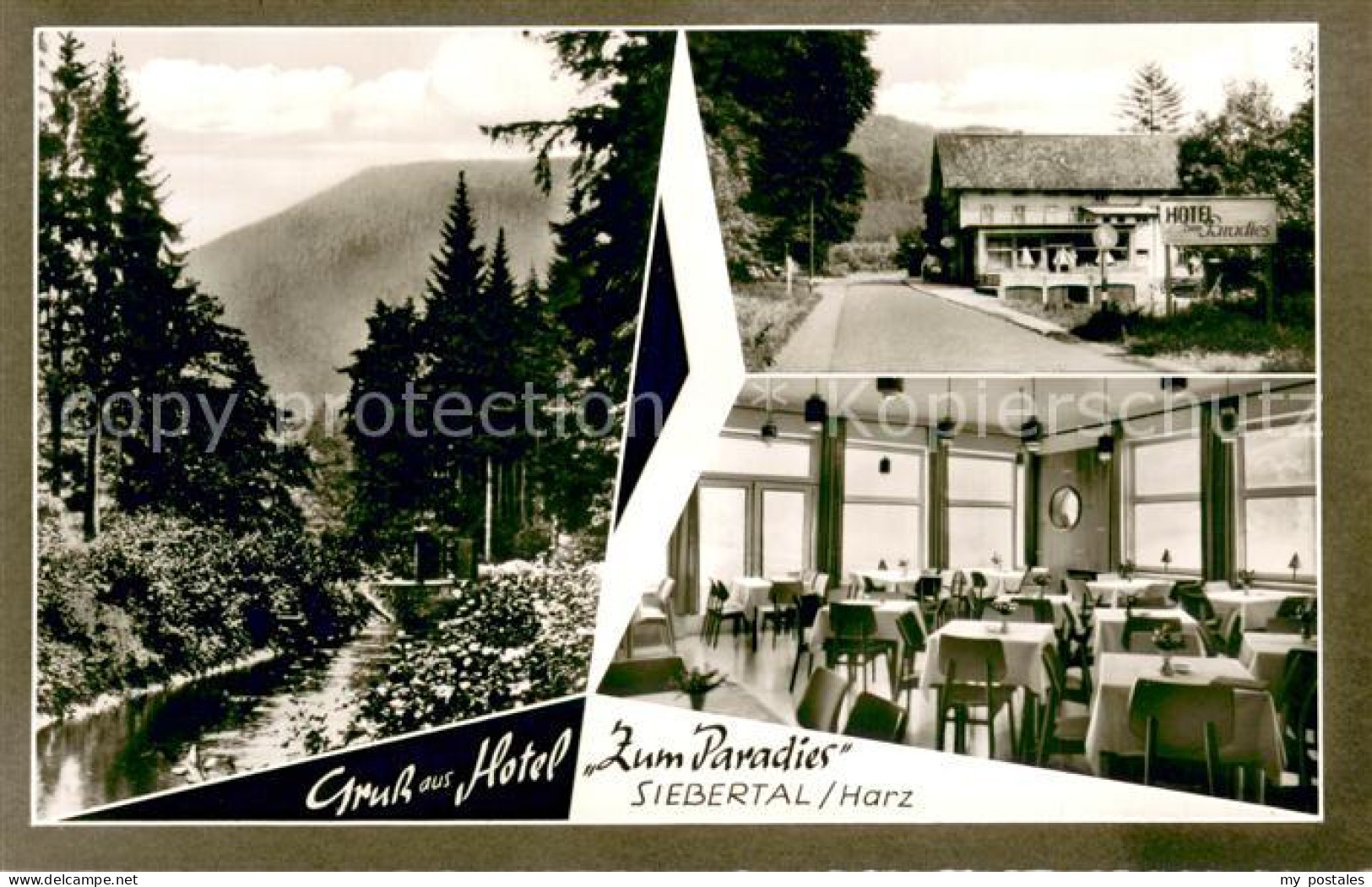 73652494 Siebertal Herzberg Hotel Zum Paradies Gastraum Siebertal Herzberg - Herzberg