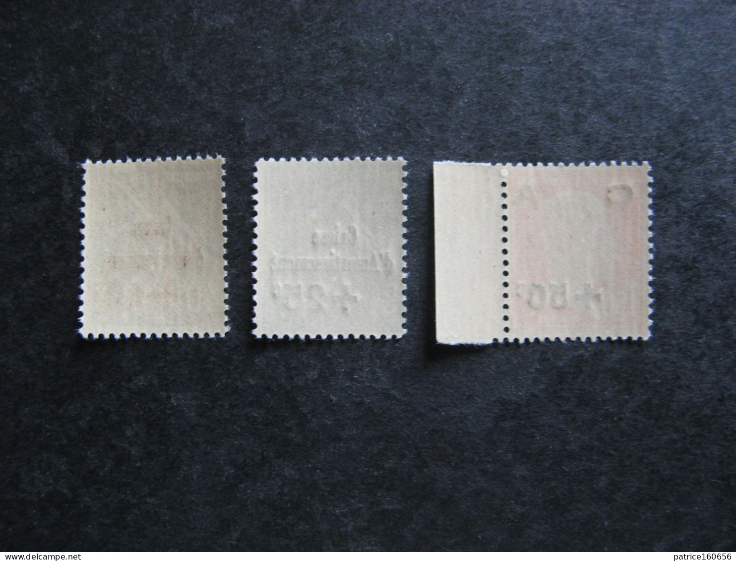 A). TB Série N° 246 Au N° 248, Neufs XX . - Unused Stamps