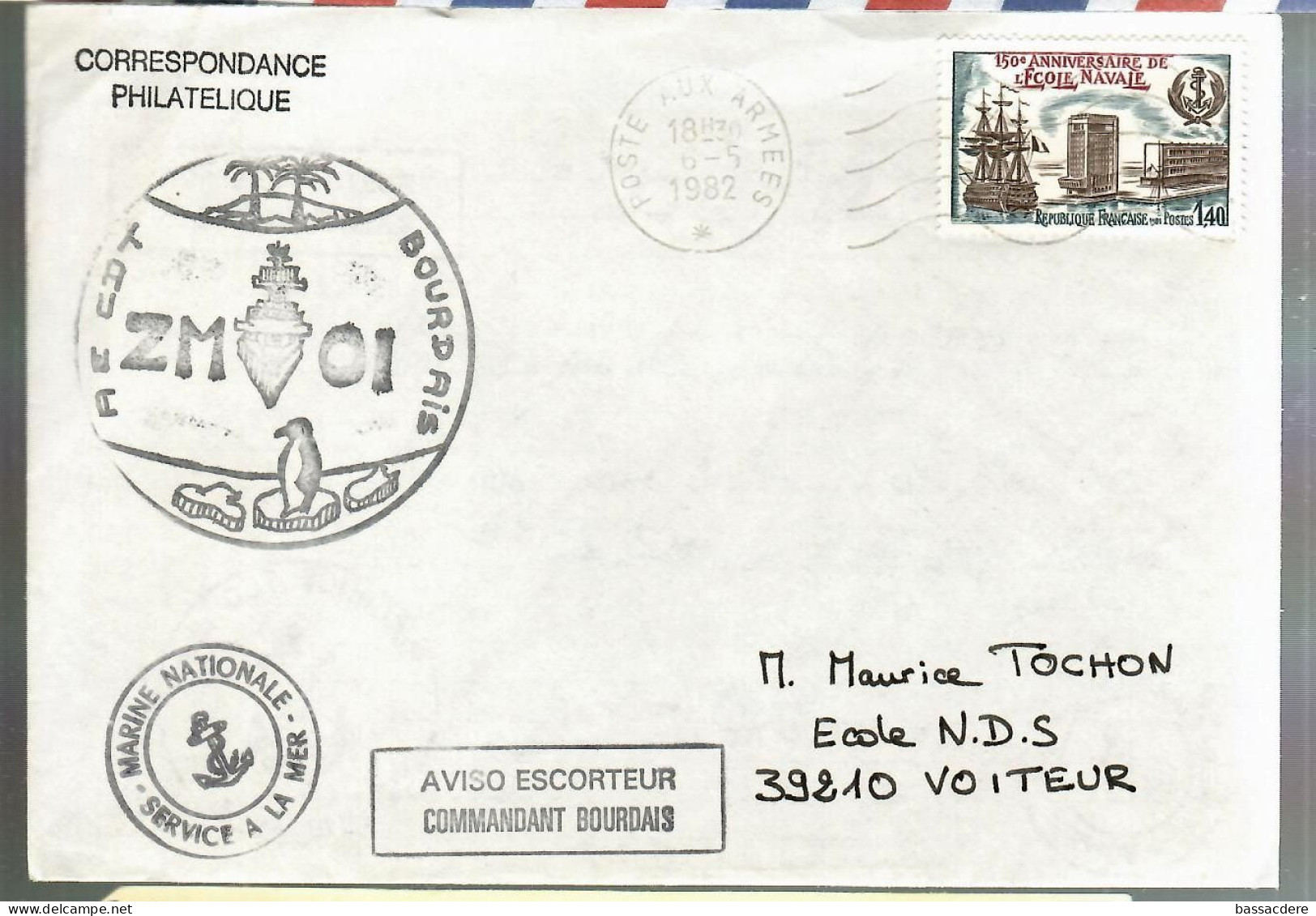 79926 -  Z.M.O.I.  1982 - Naval Post