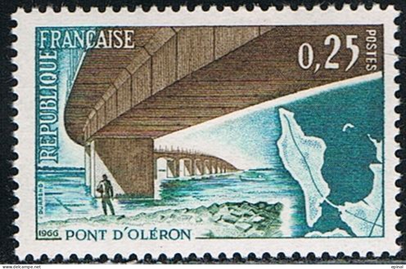 FRANCE : N° 1489 ** (Inauguration Du Pont D'Oléron) - PRIX FIXE - - Unused Stamps