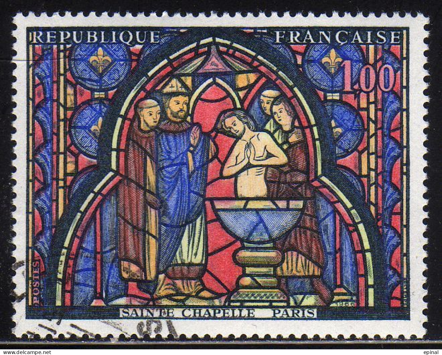 FRANCE : N° 1492 Oblitéré (Vitrail De La Sainte-Chapelle) - PRIX FIXE - - Gebruikt