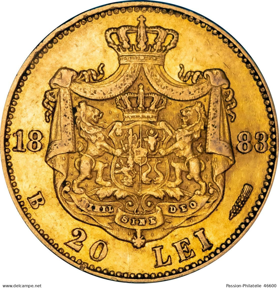 Roumanie 20 Lei Charles 1er 1883 - Rumänien