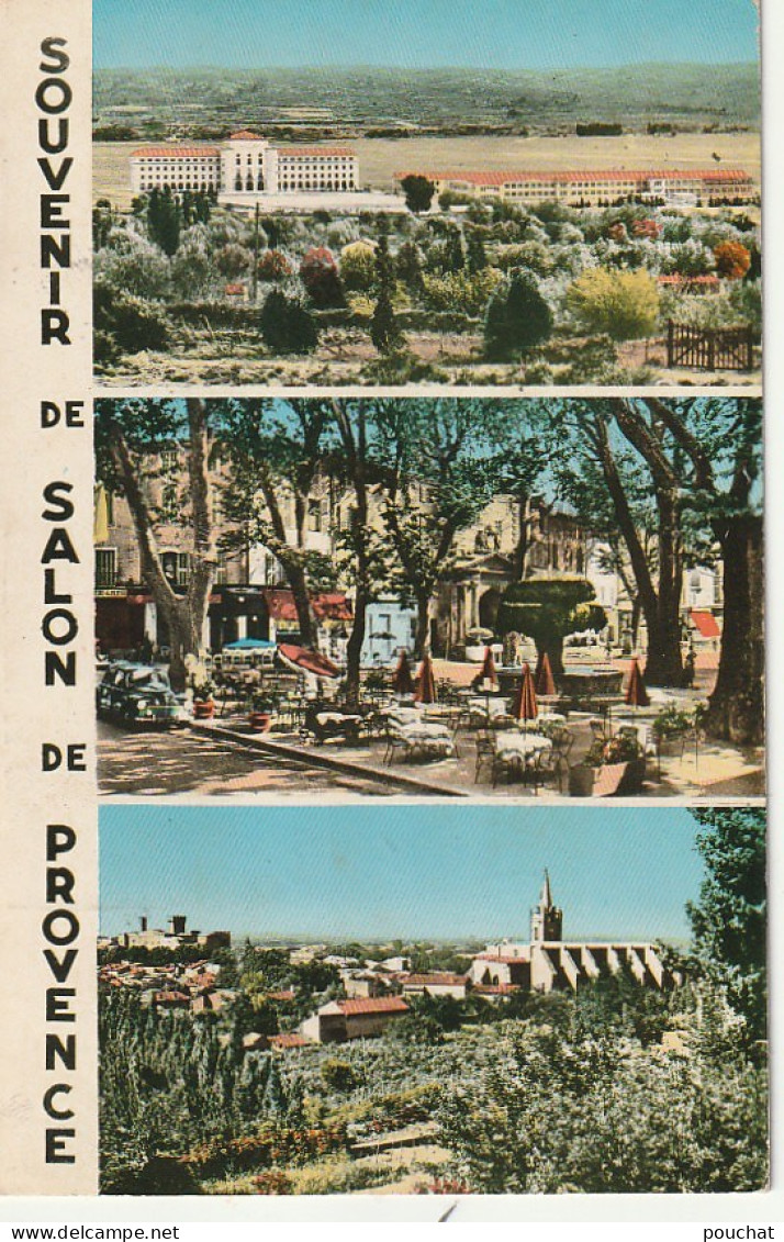 ZY 25-(13) SOUVENIR DE SALON DE PROVENCE - MULTIVUES - 2 SCANS - Salon De Provence