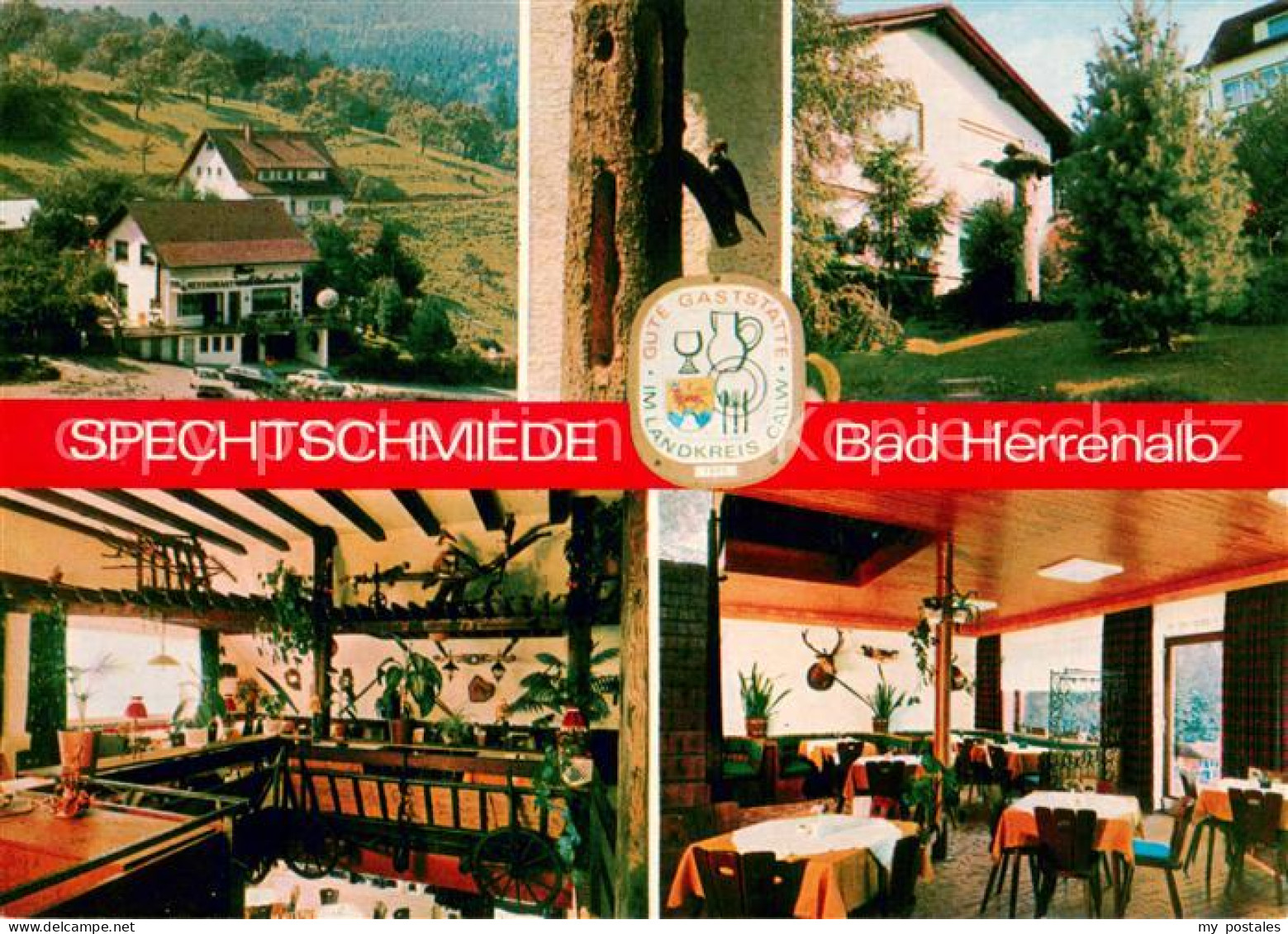 73652459 Bad Herrenalb Cafe Restaurant Spechtschmiede Hotel Pension Brunhilde Ba - Bad Herrenalb