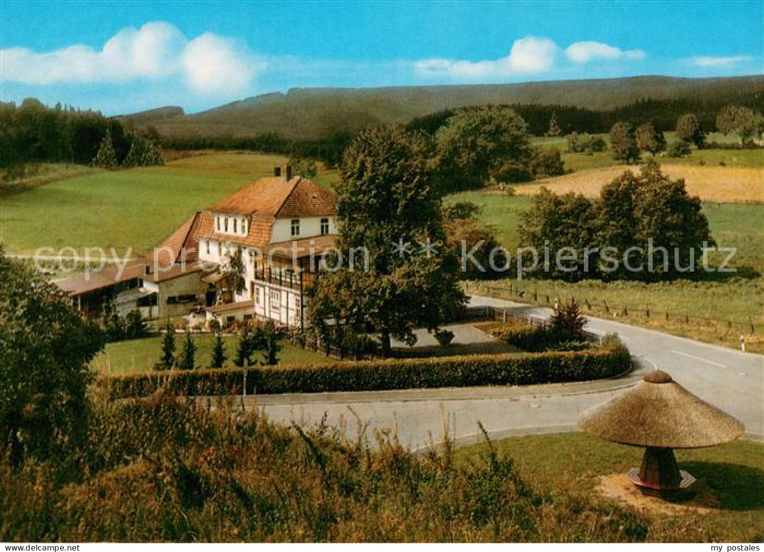 73652454 Hardehausen Gasthaus Pension Varlemann Landschaftspanorama Luftkurort H - Warburg