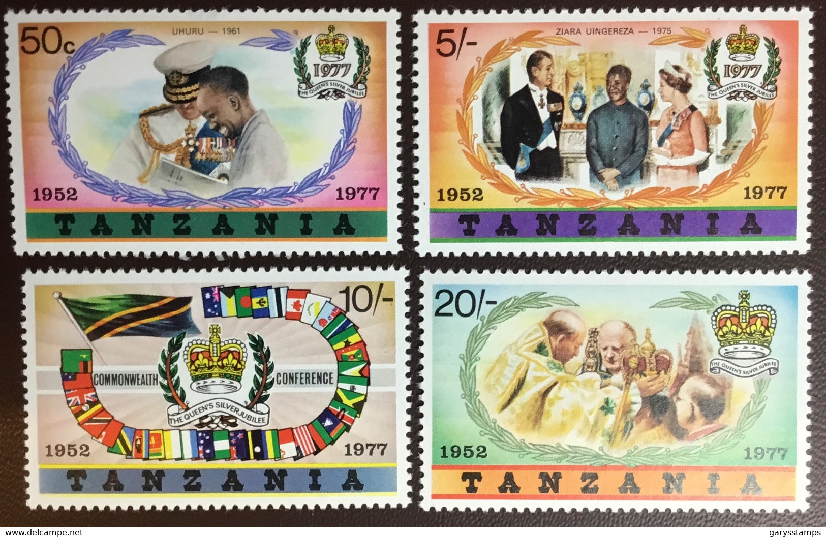 Tanzania 1977 Silver Jubilee MNH - Tanzania (1964-...)