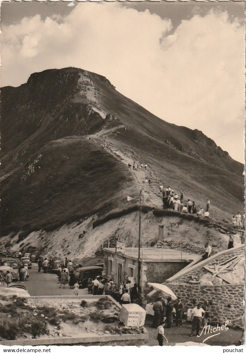 ZY 27-(15) LE PUY MARY - EXCURSION AU SOMMET DU PUY MARY - ANIMATION - AUTOCAR , AUTOMOBILES - 2 SCANS - Other & Unclassified