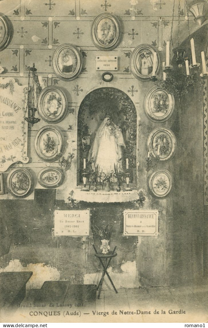 11)   CONQUES  -  Vierge De Notre Dame De La Garde - Conques Sur Orbiel