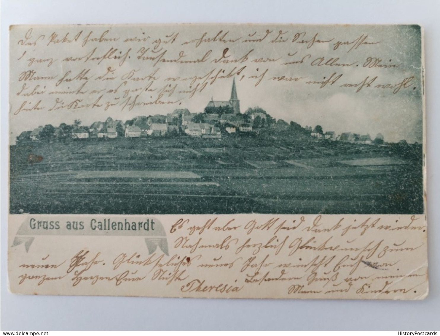 Gruss Aus Callenhardt, Kallenhardt, Rüthen, Soest, 1905 - Soest