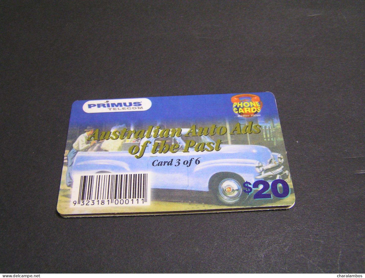 AUSTRALIA Prepaid Card. - Australia